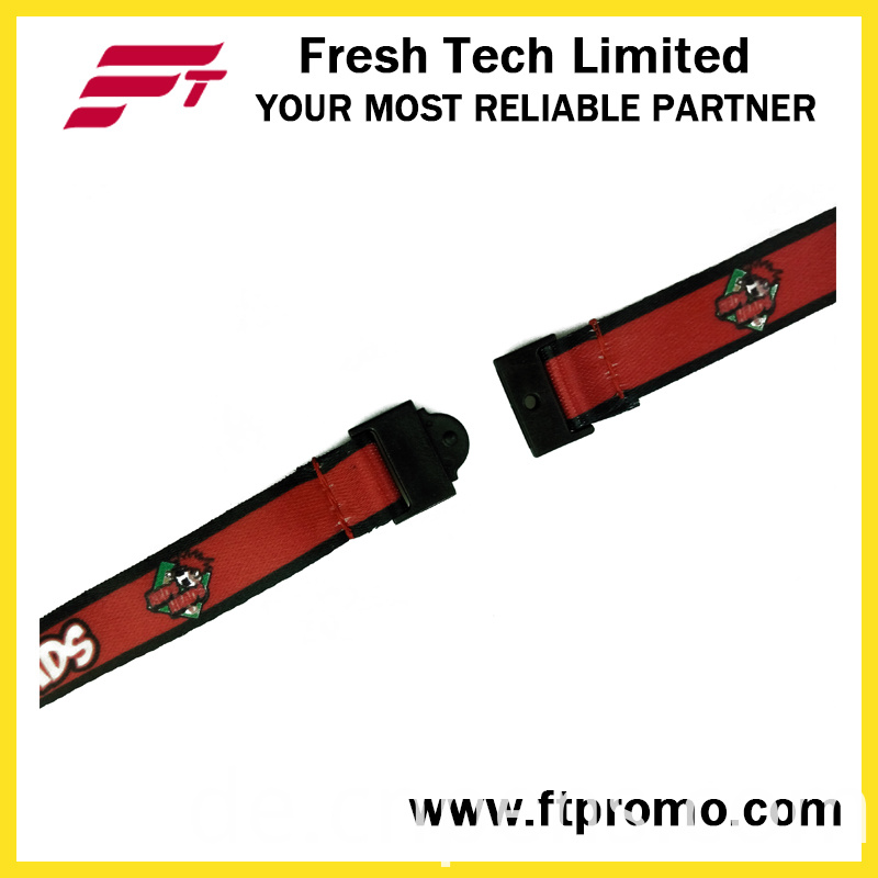 OEM Promotional Gift Lanyard with Heat Transfer Printing